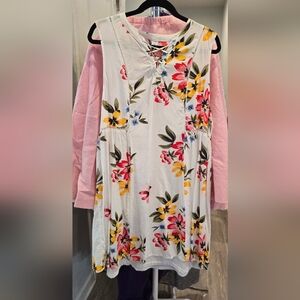 Women's Floral Sleeveless Dress